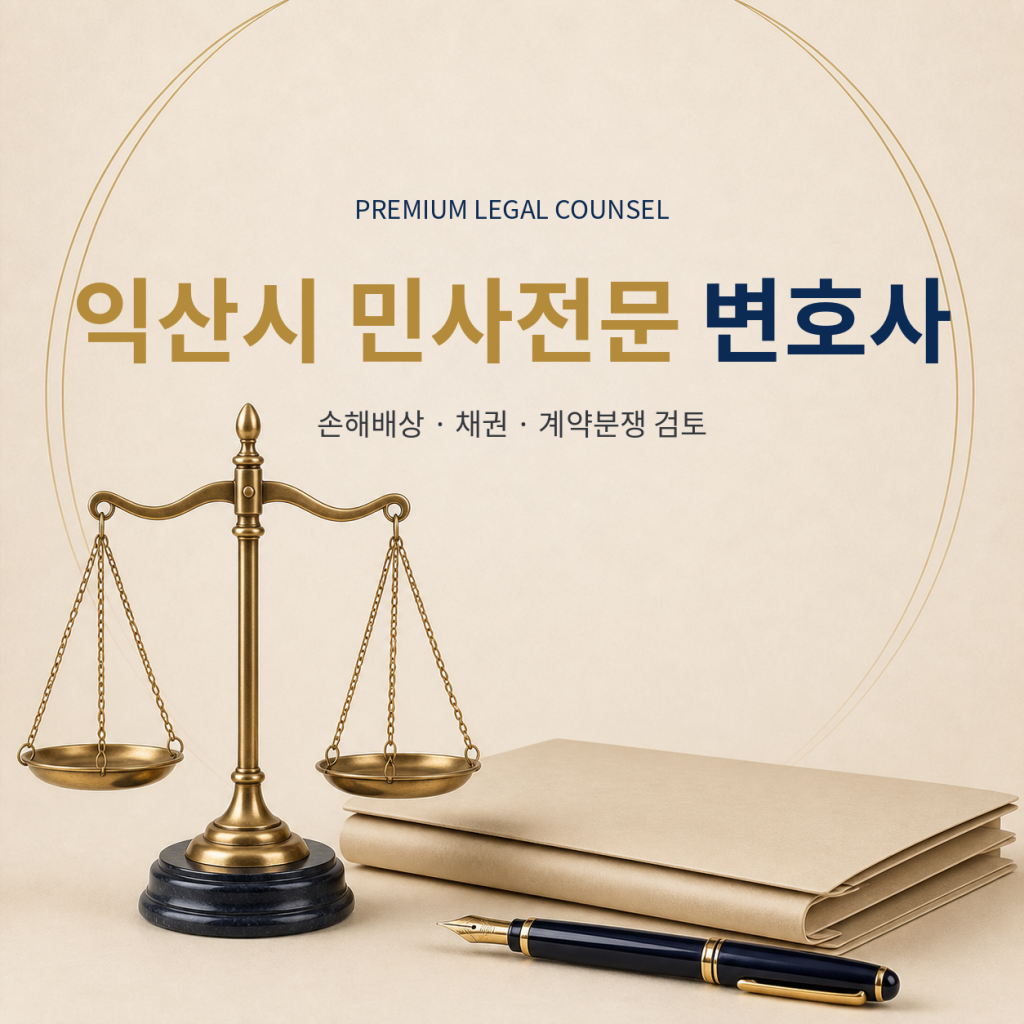 익산시 민사전문 변호사