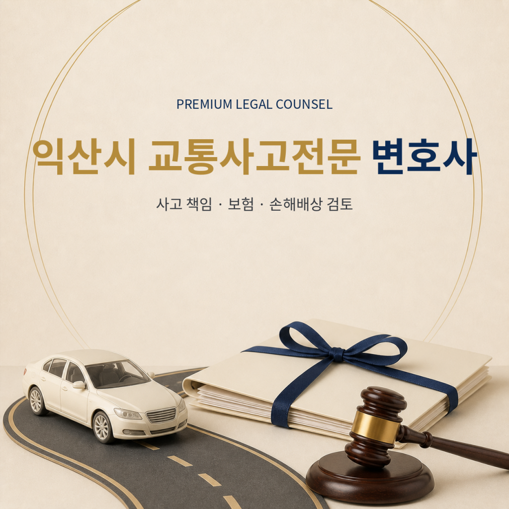 익산시 교통사고전문 변호사