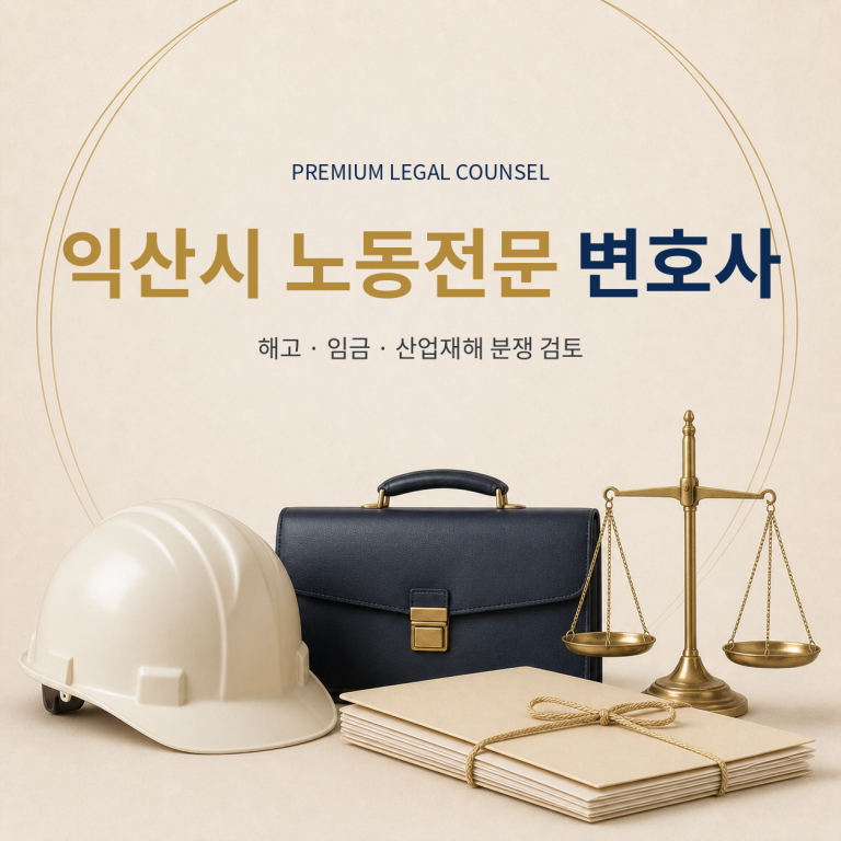 익산시 노동전문 변호사